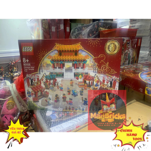 Bộ Lego 80105 - Ngôi đền Tết