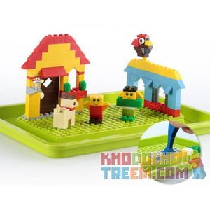 Bộ lego xếp hình Wange 625 miếng