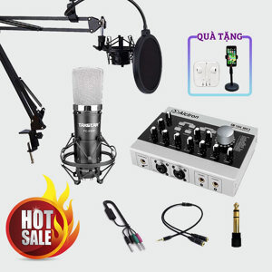Bộ livestream Alctron U16K MK3 + Micro thu âm Takstar PC-K600