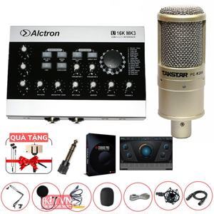 Bộ livestream Alctron U16K MK3 + Micro thu âm Takstar PC-K200