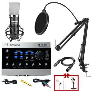 Bộ livestream Alctron U16K MK3 + Micro thu âm Takstar PC-K600