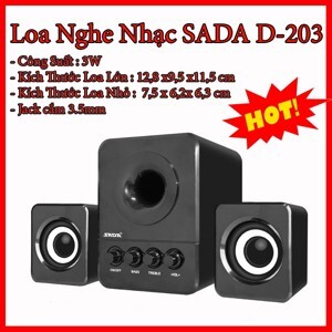 Bộ loa máy tính Sada D-203