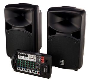 Bộ loa và amply Yamaha Stagepas 600BT