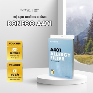 Bộ lọc chống dị ứng Boneco A401
