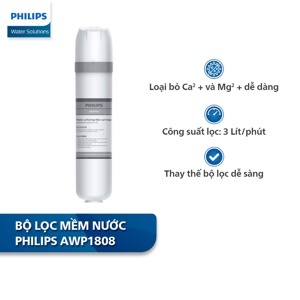 Bộ lọc làm mềm nước Philips AWP1808