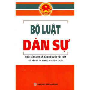 Bộ Luật Dân Sự Nước Cộng Hòa Xã Hội Chủ Nghĩa Việt Nam