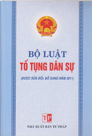 Bộ luật tố tụng dân sự được sửa đổi bổ sung năm 2011