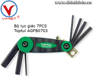 Bộ lục giác 7 trong 1 Toptul AGFB0703