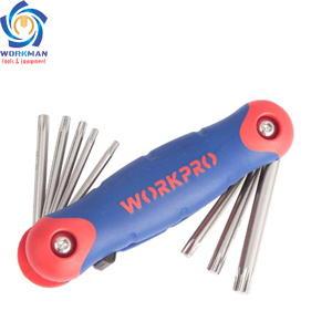 Bộ lục giác 8 chi tiết đầu sao Workpro W022003