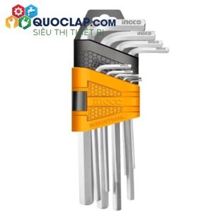 Bộ lục giác 9 cây 1.5 - 10mm Ingco HHK11091