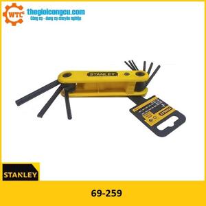 Bộ lục giác 9 cây hệ inch Stanley 69-259