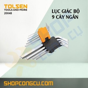 Bộ lục giác bằng ngắn Tolsen 20048