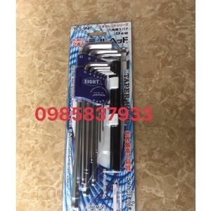 Bộ lục giác bi 9 cây Eight TLS-9NP