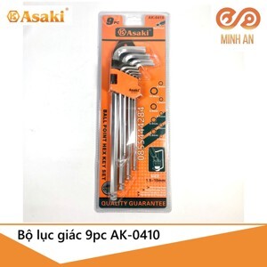 Bộ lục giác bi Asaki AK-0410