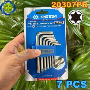 Bộ lục giác bông 7 chi tiết Kingtony 20307PR