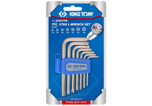 Bộ lục giác bông 7 chi tiết Kingtony 20407PR