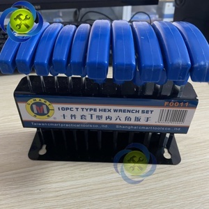 Bộ lục giác chữ T 10 chi tiết C-Mart F0011
