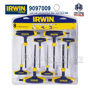 Bộ lục giác chữ T 8 chi tiết Irwin 9097009