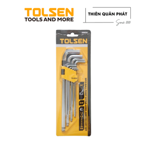 Bộ lục giác đầu bi 9 cây Tolsen 20054