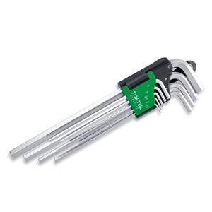 Bộ lục giác đầu bi 9 món dài Toptul GAAL0917