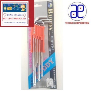 Bộ lục giác đầu bi Buddy A0009 có cán trợ lực