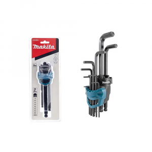 Bộ lục giác đầu bi Makita B-65894, 9 cây