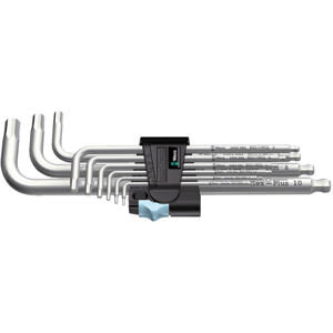 Bộ lục giác đầu bi thép không gỉ Wera 05022720001