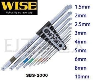 Bộ lục giác đầu bi Wise SBS-2000