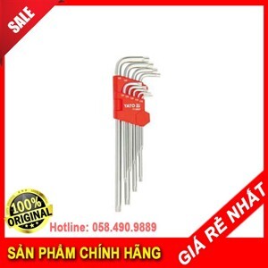 Bộ lục giác đầu sao Yato YT-58827, 9 chi tiết