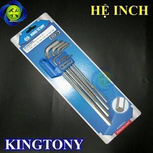 Bộ lục giác hệ inch 9 chi tiết Kingtony 20209SR02