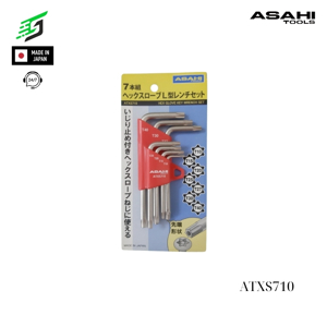 Bộ lục giác hoa thị ngắn Asahi ATXS710
