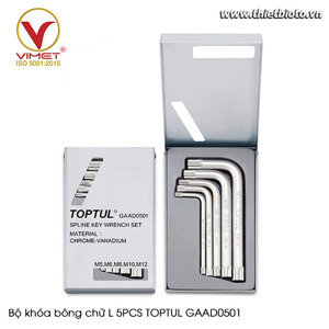 Bộ lục giác L TOPTUL GAAD0501