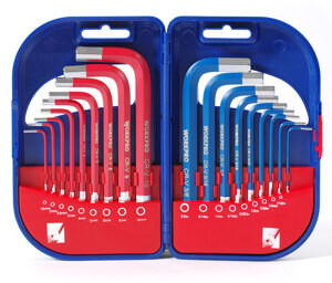 Bộ lục giác ngắn 18 chi tiết Workpro W022010