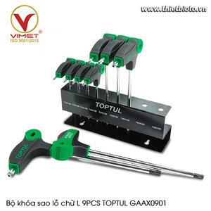 Bộ lục giác sao chữ L TOPTUL GAAX0901 - 9 món