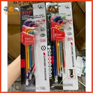 Bộ lục giác sao TOP LU-9CMAUBM loại 9 cây T10-T50
