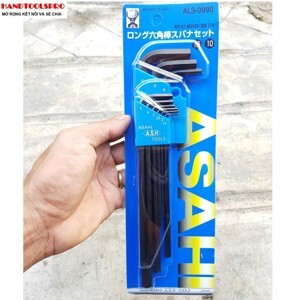 Bộ lục giác thường dài 1.5-10mm Asahi ALS0990