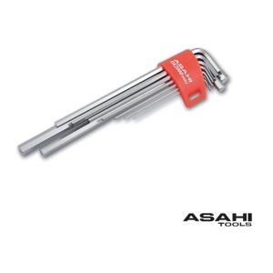 Bộ lục giác thường dài 1.5-10mm Asahi AYS0910