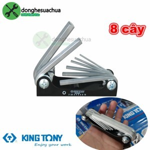 Bộ lục giác xếp 8 chi tiết Kingtony 20218MR