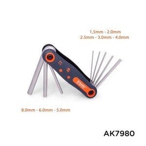 Bộ lục giác xếp Asaki AK-7980