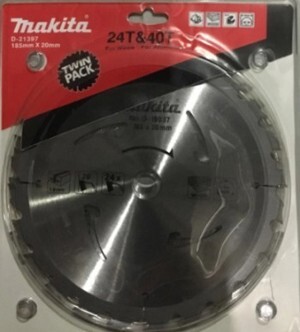 Bộ lưỡi cắt gỗ 185mm Makita D-21397