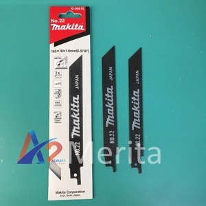 Bộ lưỡi cưa kiếm Makita B-00810 - 2 chi tiết