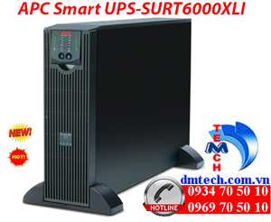 Bộ lưu điện APC Smart UPS RT 6000VA (SURT6000XLI) - 4200W, Online