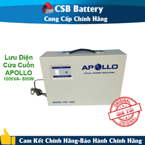 Bộ lưu điện cho cửa cuốn Apollo APL1000