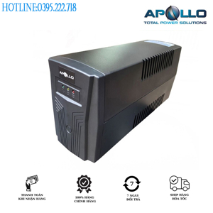 Bộ lưu điện cho máy tính UPS Apollo 650VA Model AP265