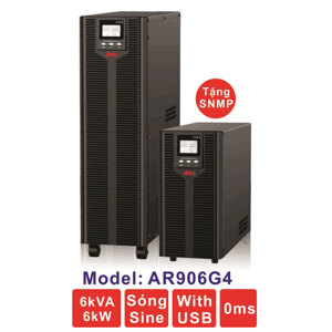 Bộ lưu điện UPS ARES AR906G4 6kVA 6kW dòng ONLINE