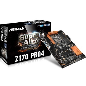 Bo mạch chính Asrock Z170 Pro4 (Chipset Intel Z170/ Socket LGA1151/ VGA onboard)