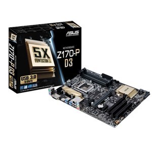 Bo mạch chính Mainboard Asus Z170-P D3 (Chipset Intel Z170/ Socket LGA1151/ VGA onboard)