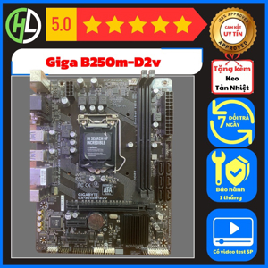 Bo mạch chính Mainboard GIGABYTE B250M-D2V