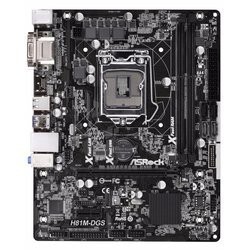 Bo mạch chủ (Mainboard) Asrock H81M-DGS (100% tụ rắn, DVI, SATA3, USB 3.0)