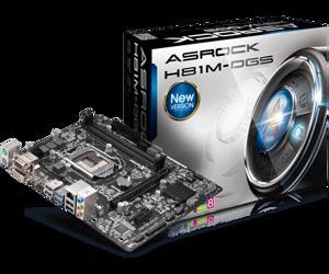 Bo mạch chủ (Mainboard) Asrock H81M-DGS (100% tụ rắn, DVI, SATA3, USB 3.0)